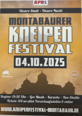 Filmplakat KNEIPEN Festival Montabaur 2025