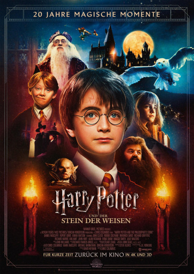 Filmplakat Harry Potter und der Stein der Weisen - Anniversary Version